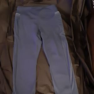 PINK cozy leggings with pockets!